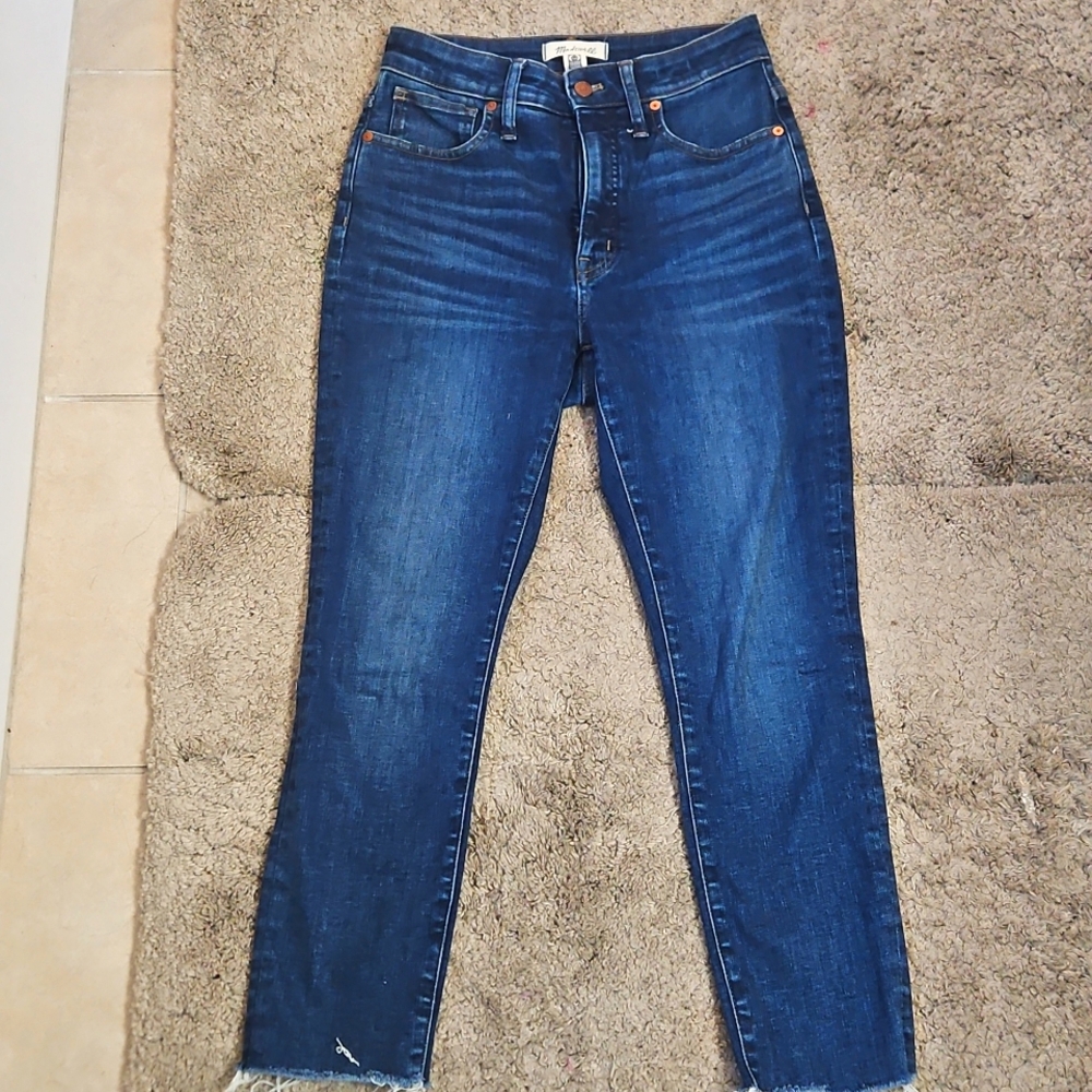 Madewell Curvy High Rise Skinny Jeans Size 27 - Picture 4 of 10